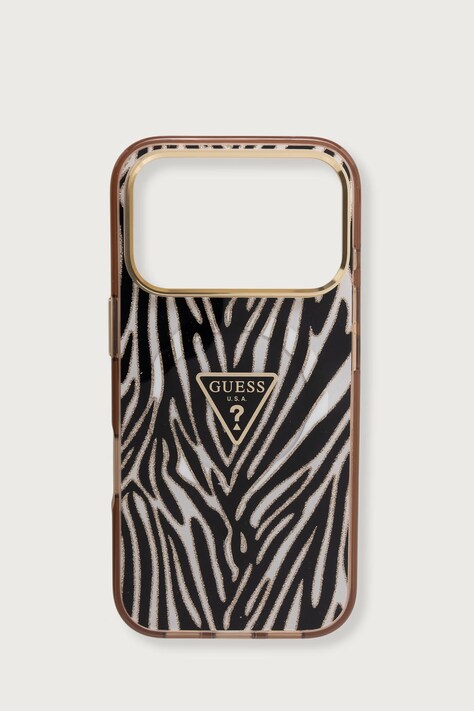 Guess Etui na telefon iPhone 17/18 Pro złote GUHMP18L6HZPGTLD