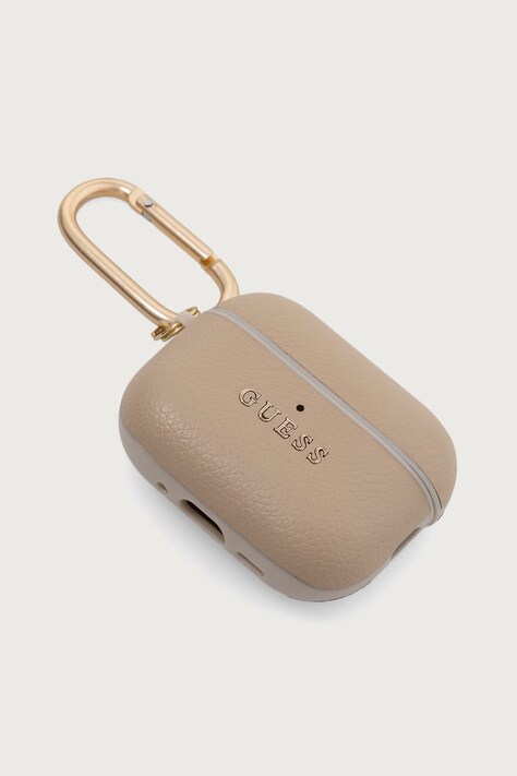 Guess Etui na słuchawki AirPods Pro 3 beżowe GUAP3PGUGMD