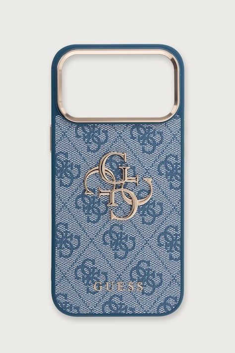 Guess Etui na telefon iPhone 17/18 Pro Max niebieskie GUHCP18X4GMGCBL