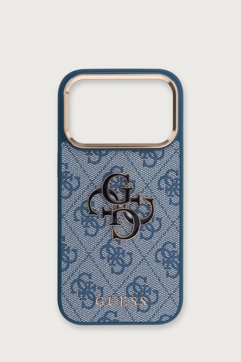 Guess Etui na telefon iPhone 17/18 Pro niebieskie GUHCP18L6P4SRMLB