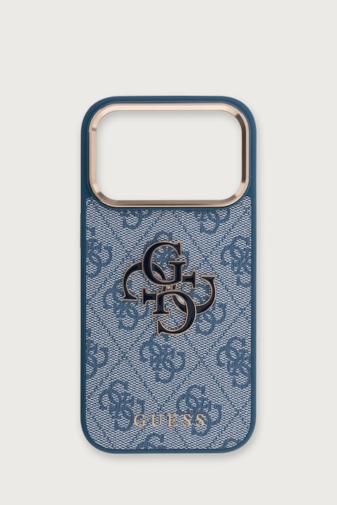 Guess Etui na telefon iPhone 17/18 Pro niebieskie GUHCP18L6P4SRMLB