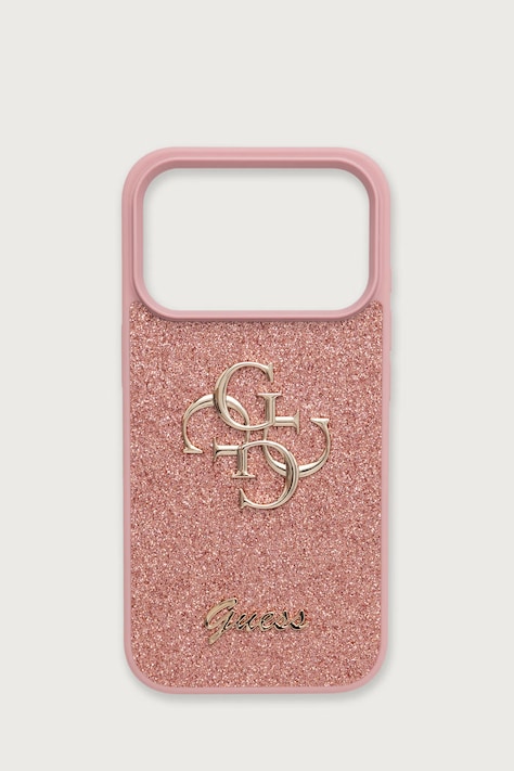 Guess Etui na telefon iPhone 17/18 Pro różowe GUHCP18LHG4SGP