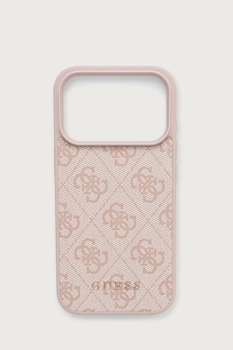 Guess Etui na telefon iPhone 17/18 Pro różowe GUHCP18LG4GFPI