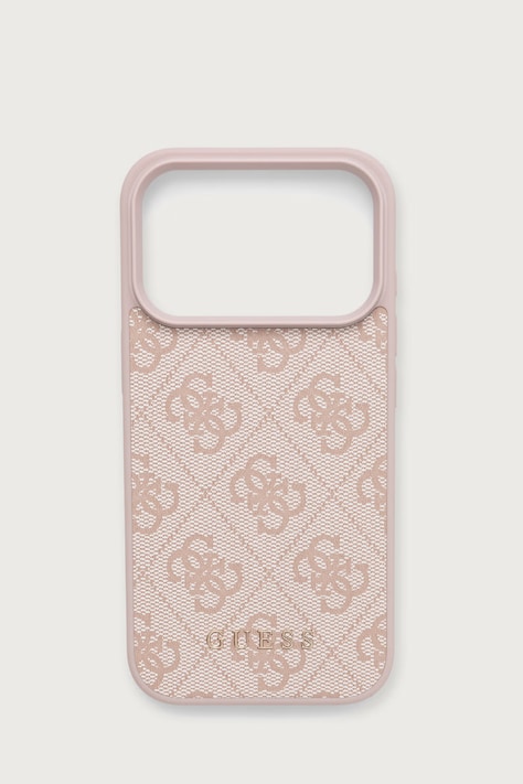 Guess Etui na telefon iPhone 17/18 Pro różowe GUHCP18LG4GFPI