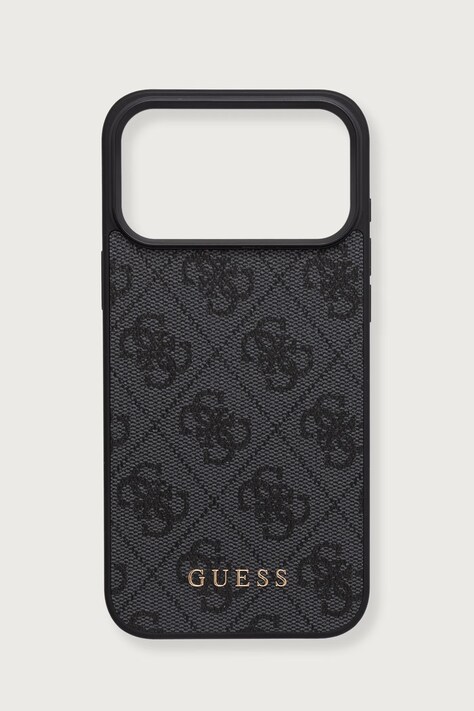 Guess Etui na telefon iPhone 17/18 Pro Max czarne GUHCP18XG4GFGR