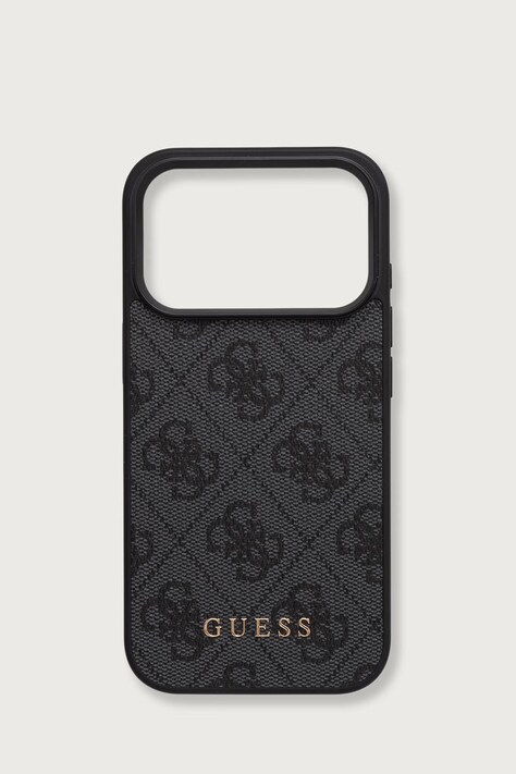 Guess Etui na telefon iPhone 17/18 Pro czarne GUHCP18LG4GFGR