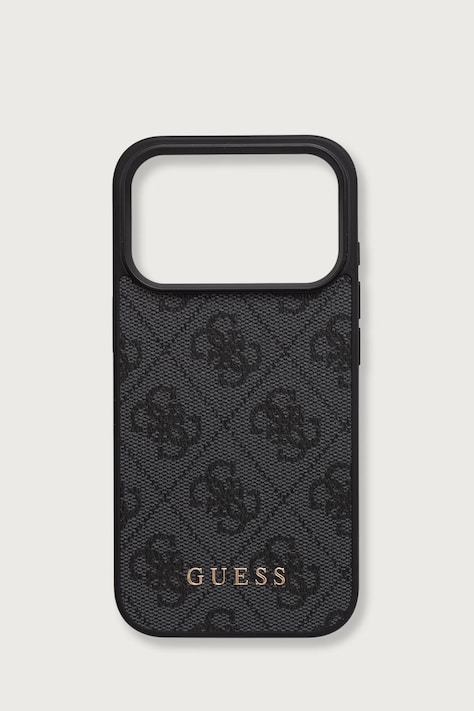 Guess Etui na telefon iPhone 17/18 Pro czarne GUHCP18LG4GFGR