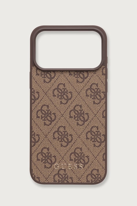 Guess Etui na telefon iPhone 17/18 Pro Max brązowe GUHCP18XG4GFBR