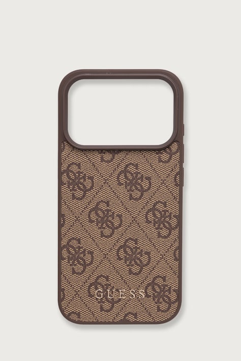 Guess Etui na telefon iPhone 17/18 Pro brązowe GUHCP18LG4GFBR