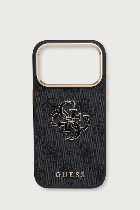 Guess Etui na telefon iPhone 17/18 Pro czarne GUHCP18L6P4SRMLK