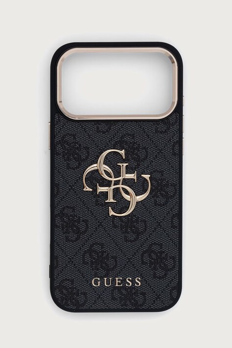 Guess Etui na telefon iPhone 17/18 Pro Max czarne GUHCP18X4GMGCGR