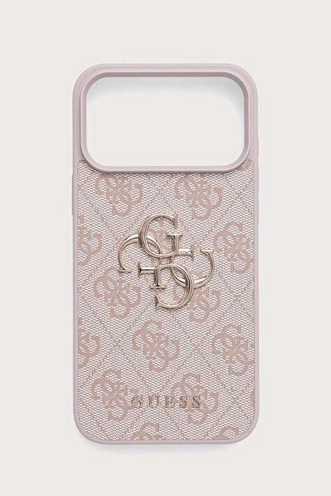 Guess Etui na telefon iPhone 17/18 Pro Max różowe GUHCP18X4GMGPI