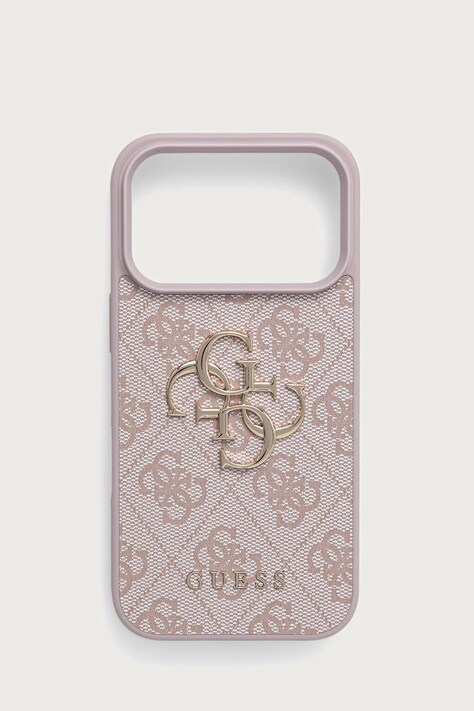 Guess Etui na telefon iPhone 17/18 Pro różowe GUHCP18L4GMGPI