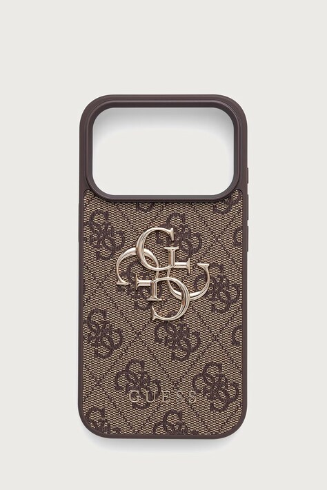 Guess Etui na telefon iPhone 17/18 Pro brązowe GUHCP18L4GMGBR
