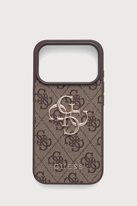 Guess Etui na telefon iPhone 17/18 Pro brązowe GUHCP18L4GMGBR