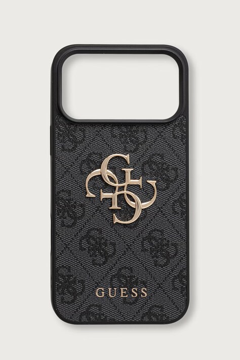 Guess Etui na telefon iPhone 17/18 Pro Max czarne GUHCP18X4GMGGR