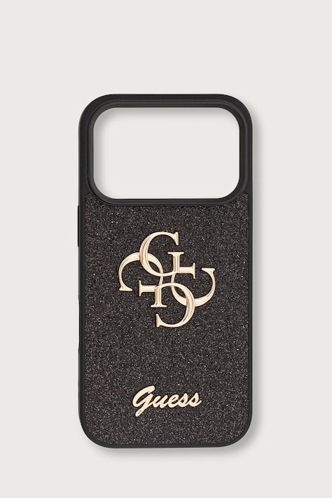 Guess Etui na telefon iPhone 17/18 Pro czarne GUHCP18LHG4SGK
