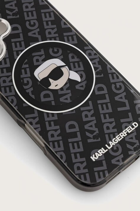 Karl Lagerfeld чохол на телефон iPhone 17 — AA00-AKUZT4, чорний — фото 2