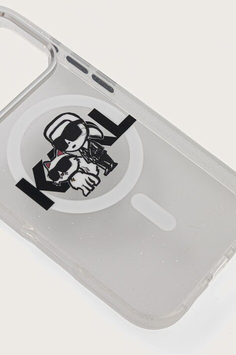 Karl Lagerfeld чохол на телефон iPhone 17 Pro — AA00-AKUZT5, прозорий — фото 2