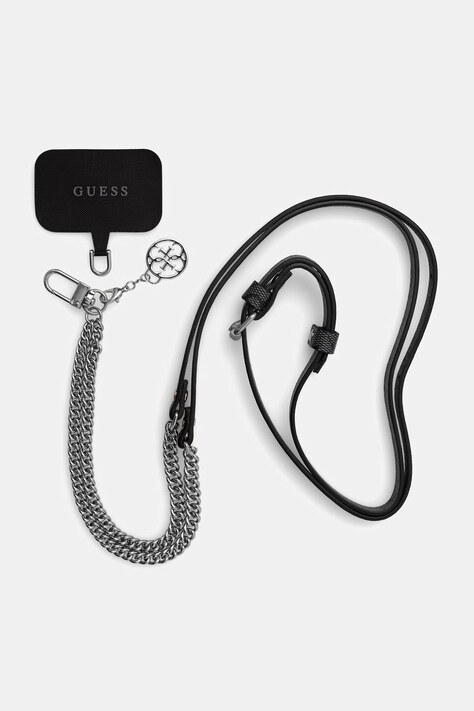 Guess pasek do telefonu czarny GUOUC4MG4EK