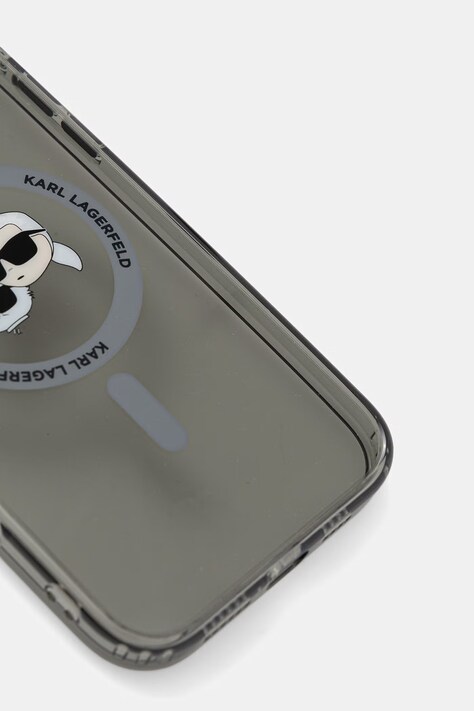 Karl Lagerfeld чохол на телефон iPhone 16 Pro Max — AA00-AKUZTU, сірий — фото 2