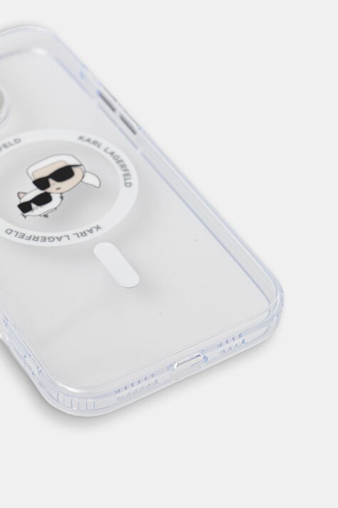 Karl Lagerfeld чохол на телефон iPhone 16 Pro Max — AA00-AKUZTW, білий — фото 2