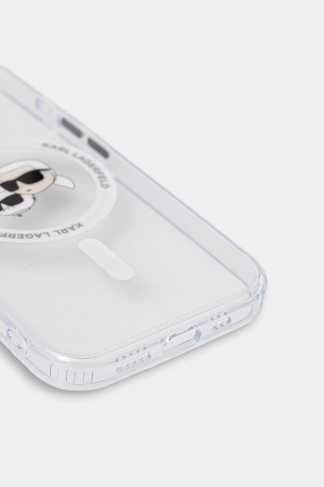 Karl Lagerfeld чохол на телефон iPhone 16 — AA00-AKUZTY, прозорий — фото 2