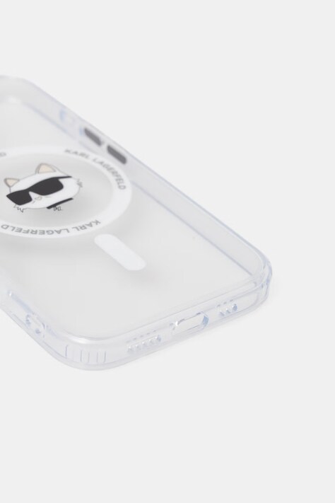Karl Lagerfeld чохол на телефон iPhone 16 — AA00-AKUZTZ, білий — фото 2
