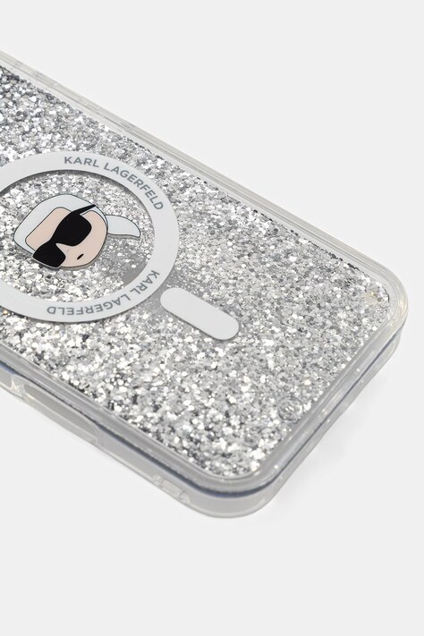 Karl Lagerfeld чохол на телефон iPhone 16 Plus — AA00-AKUZU4, прозорий — фото 2