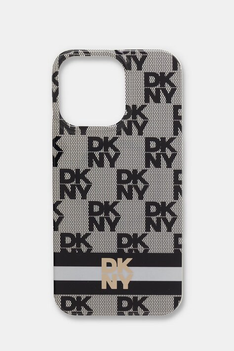 DKNY etui na telefon Phone 15 Pro Max czarne DKHMP15XHCPTSK