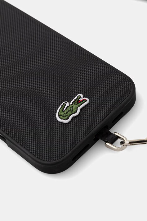 Lacoste чохол на телефон iPhone 16 Plus — AA00-AKUZY6, чорний — фото 2