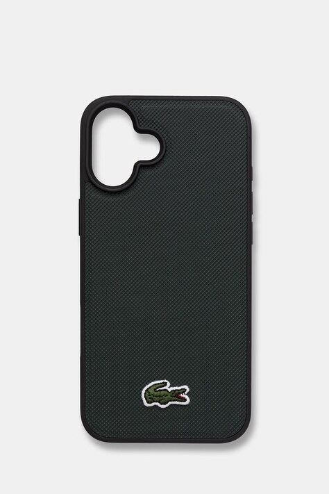 Lacoste etui na telefon iPhone 16 Plus zielone LCHMP16MPVCE