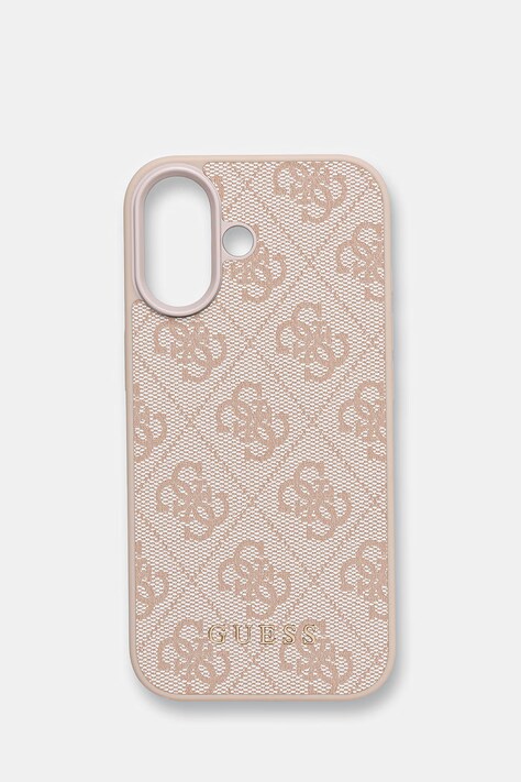 Guess etui na telefon iPhone 17 różowe GUHCP17SG4GFPI