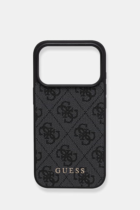 Guess etui na telefon iPhone 17 Pro szare GUHCP17LG4GFGR
