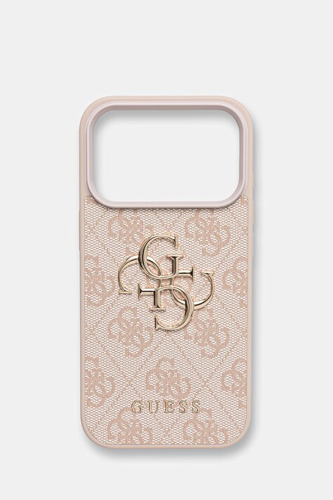 Guess etui na telefon iPhone 17 Pro różowe GUHCP17L4GMGPI