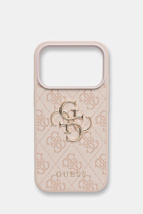 Guess etui na telefon iPhone 17 Pro różowe GUHCP17L4GMGPI