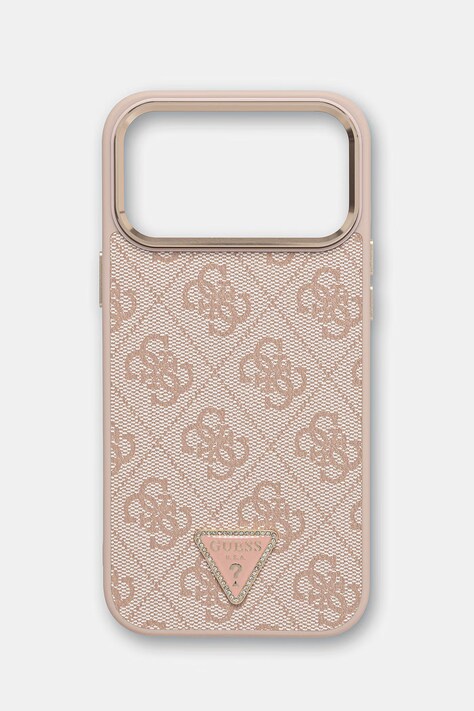 Guess etui na telefon iPhone 17 Pro Max różowe GUHMP17XP4GTDGMP