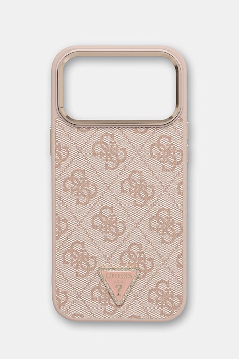 Guess etui na telefon iPhone 17 Pro Max różowe GUHMP17XP4GTDGMP