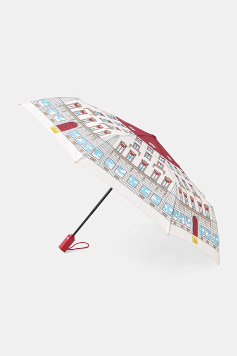 Moschino parasol automatyczny beżowy 9177 OPENCLOSE