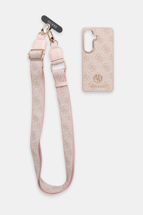 Guess etui na telefon Samsung Galaxy S26 różowe GUHMS26SP4G4DCSP
