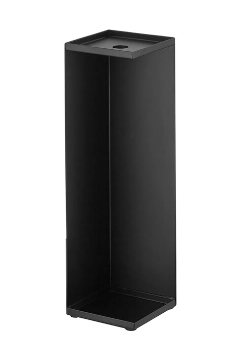 Yamazaki suport hârtie igienică Tower culoarea negru