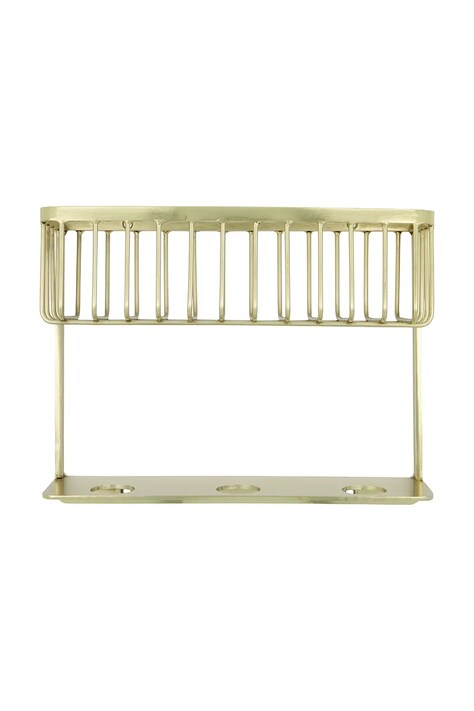 House Doctor półka łazienkowa HDBath 20 x 25,5 xm kolor żółty