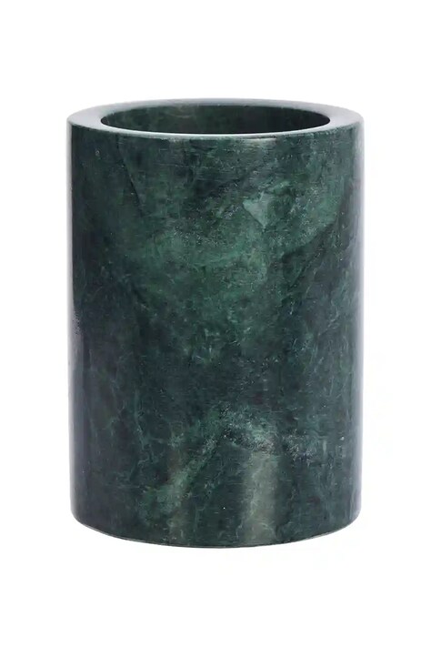 Емкость для зубных щеток Madam Stoltz 7,5 x 10 cm цвет зелёный