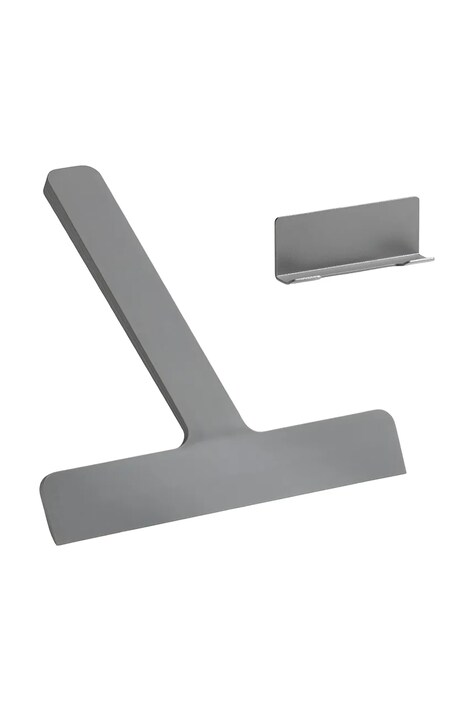 Zone Denmark ściągaczka prysznicowa z haczykiem Ume 24 x 22 cm kolor szary