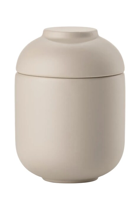 Zone Denmark pojemnik z pokrywką Sensu 9 cm kolor beżowy