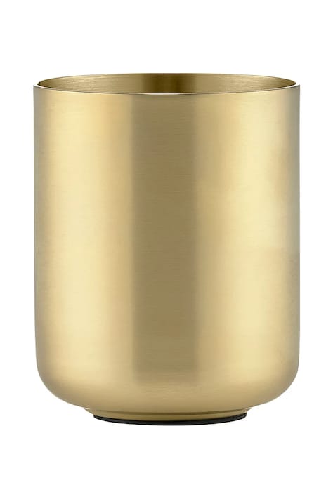 Pohár na kefu Zone Denmark Ume 10,3 x 8,3 cm žltá farba