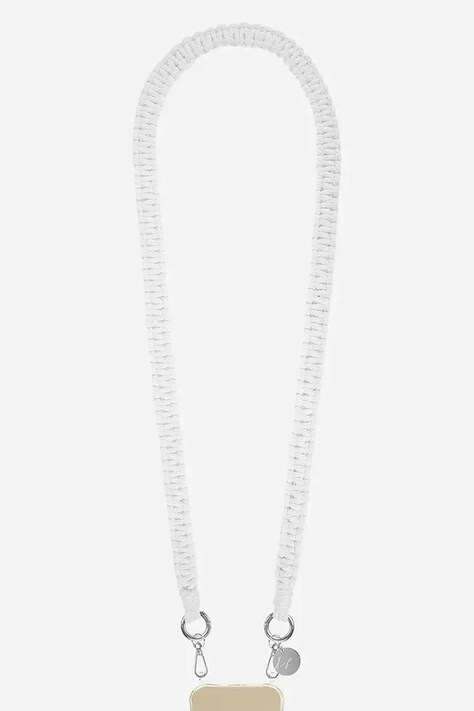 Каишка за телефон LaCoqueFrançaise 120 CM в бяло