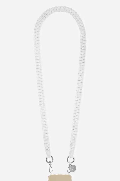 Каишка за телефон LaCoqueFrançaise 120 CM в бяло