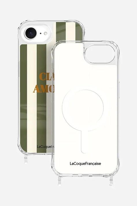 Чохол на телефон LaCoqueFrançaise iPhone 16 Plus — AA00-ATU01A, зелений — фото 3