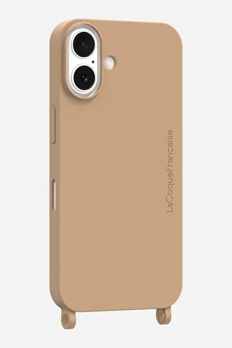 LaCoqueFrançaise etui na telefon IPHONE 17 kolor beżowy